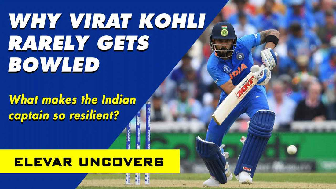 Why Virat Kohli Rarely Gets Bowled